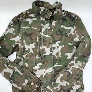 Camouflage Cargo Army Jacket